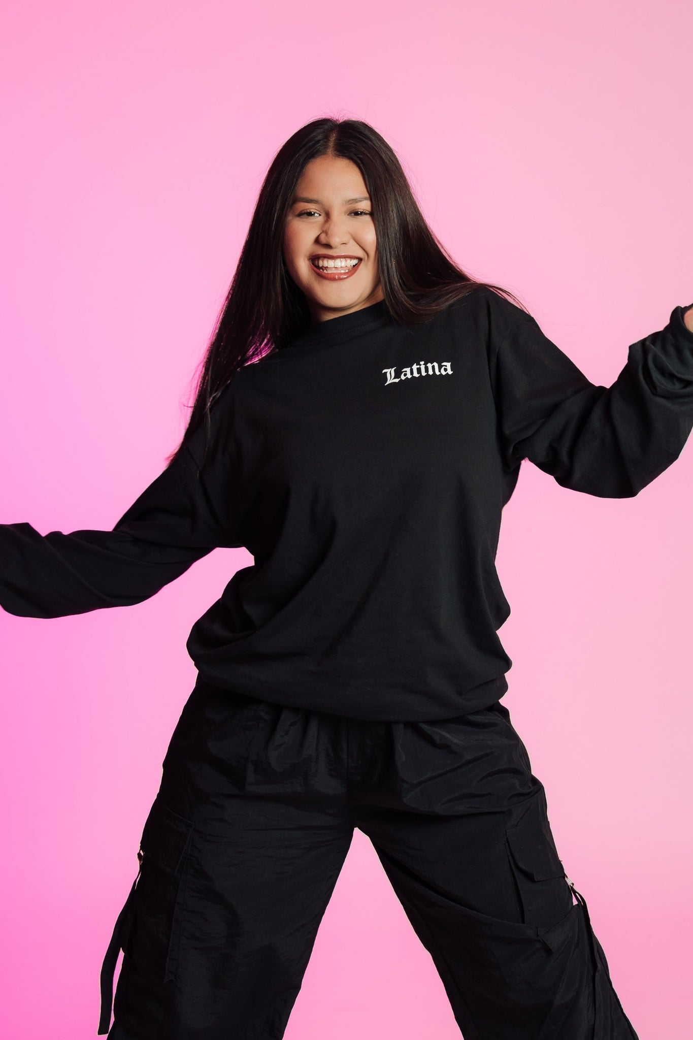 Long sleeve black tshirt